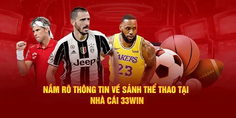 Thể Thao 33WIN - Đỉnh Cao Cá Cược Trực Tuyến Trong Năm 2026